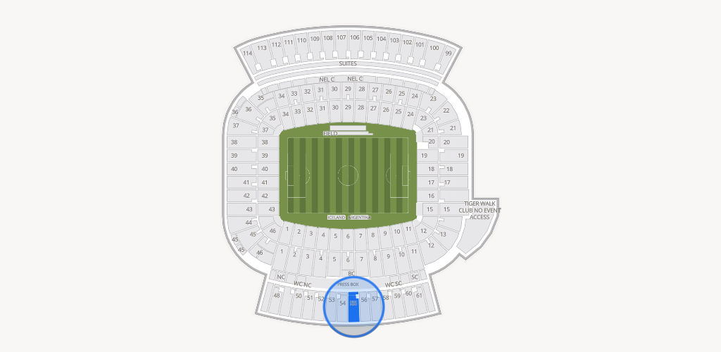 Jordan-Hare Stadium Seating Chart