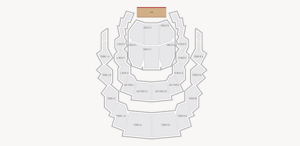 Joseph Meyerhoff Symphony Hall Seating Chart