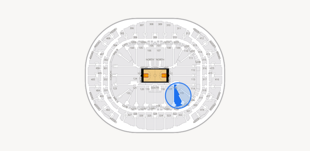 Kaseya Center Seating Chart