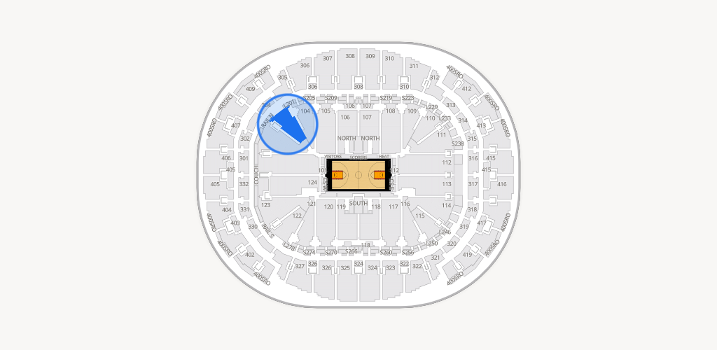 Kaseya Center Seating Chart