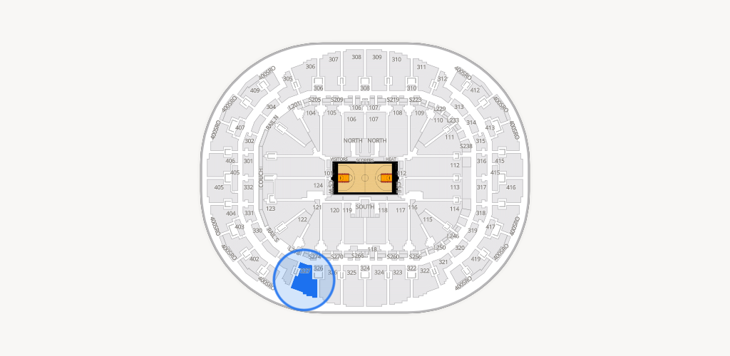 Kaseya Center Seating Chart
