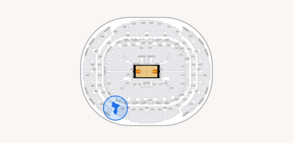 Kaseya Center Seating Chart