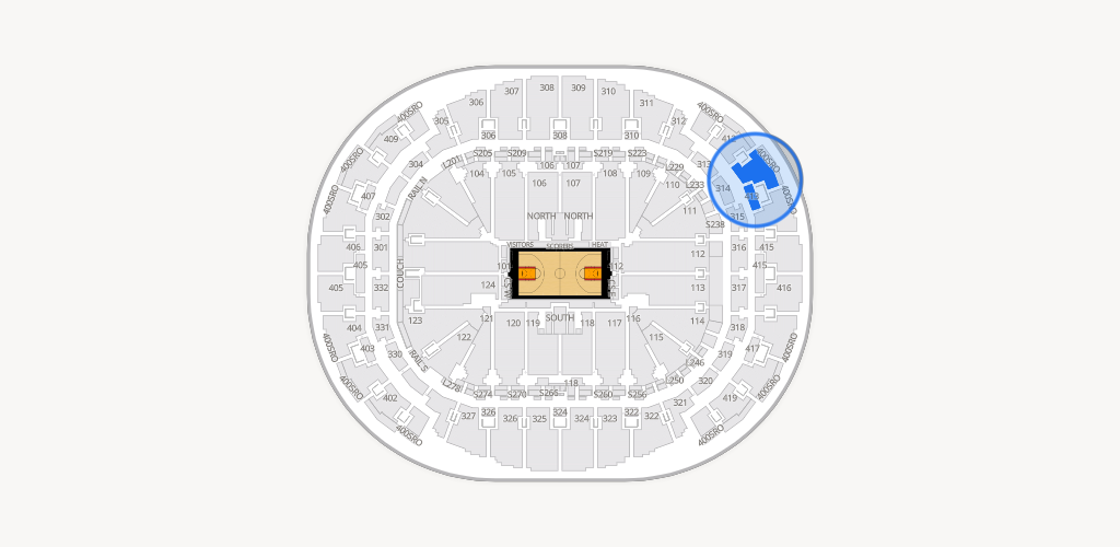 Kaseya Center Seating Chart