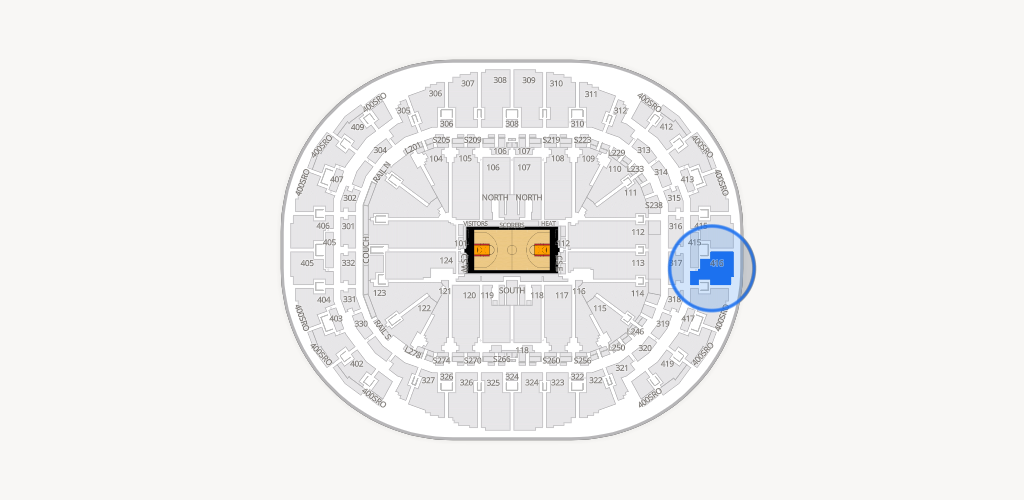 Kaseya Center Seating Chart