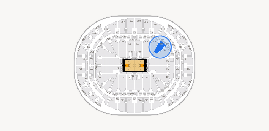 Kaseya Center Seating Chart