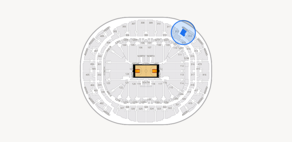 Kaseya Center Seating Chart