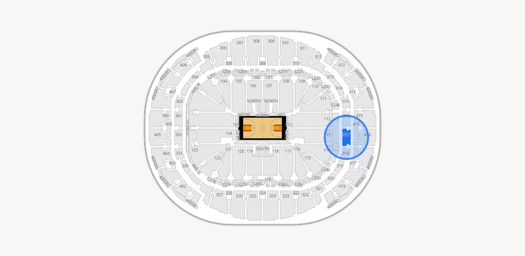 Kaseya Center Seating Chart