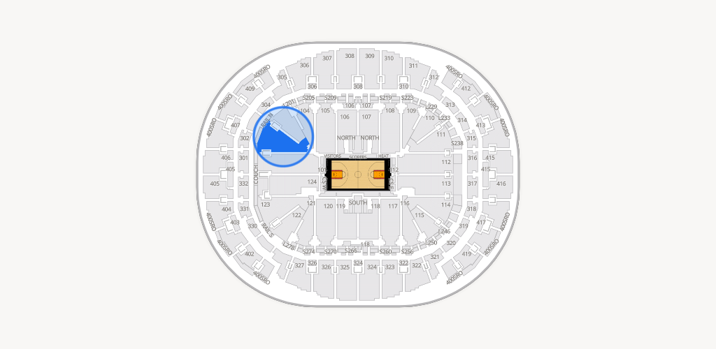 Kaseya Center Seating Chart