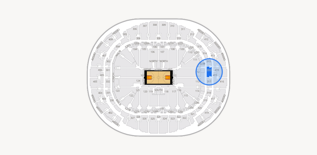 Kaseya Center Seating Chart