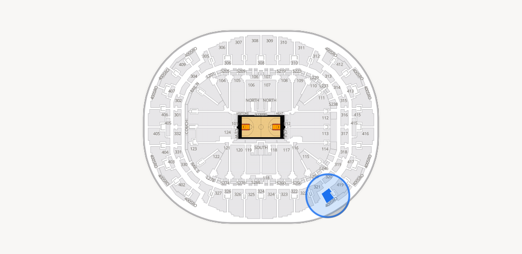 Kaseya Center Seating Chart