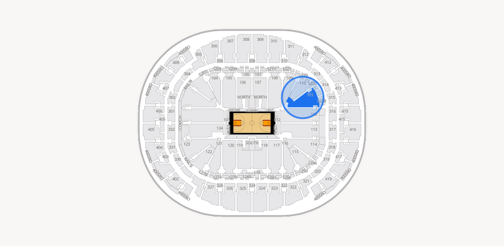 Kaseya Center Seating Chart