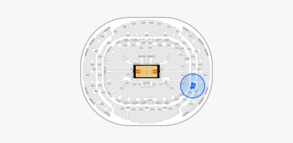 Kaseya Center Seating Chart