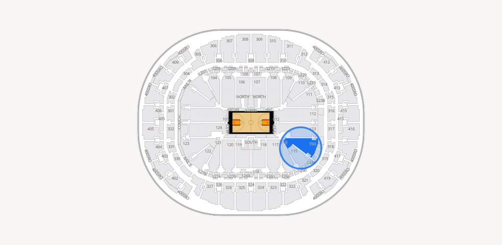 Kaseya Center Seating Chart