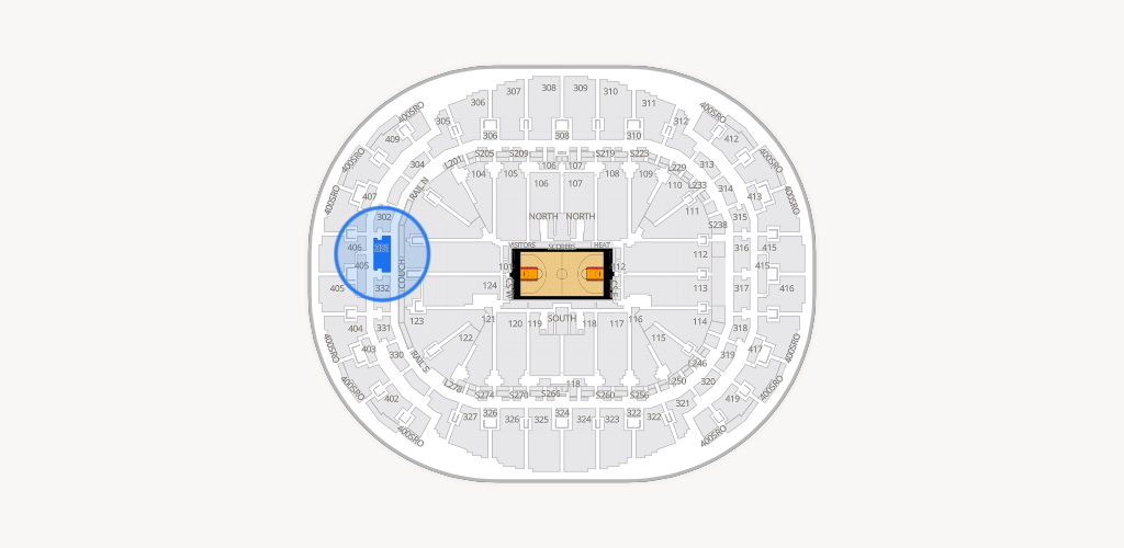 Kaseya Center Seating Chart