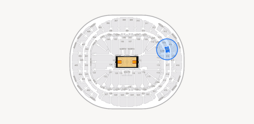 Kaseya Center Seating Chart
