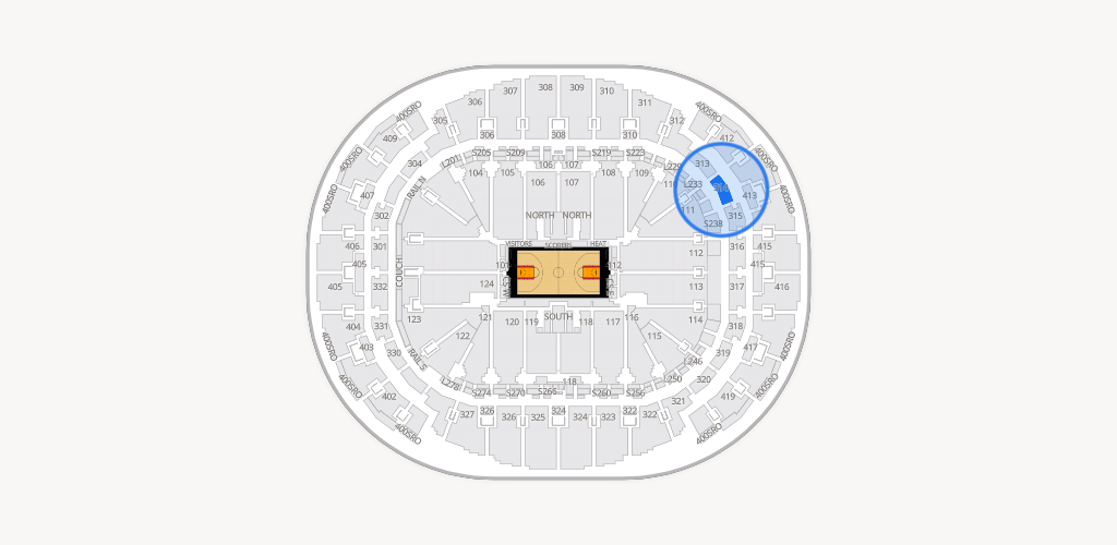 Kaseya Center Seating Chart