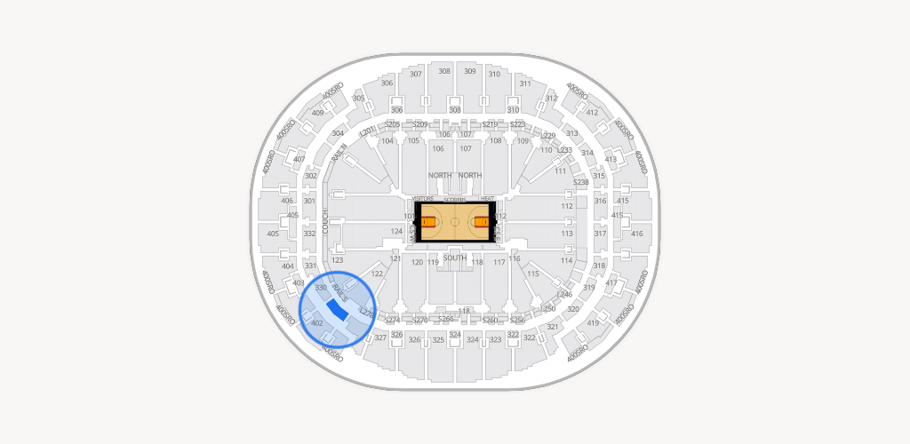 Kaseya Center Seating Chart
