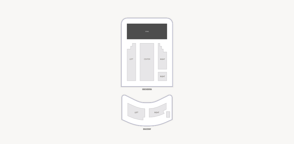 Katharine Hepburn Cultural Arts Center Seating Chart