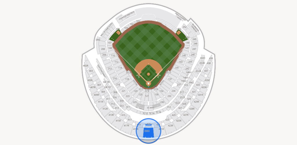 Kauffman Stadium Seating Chart