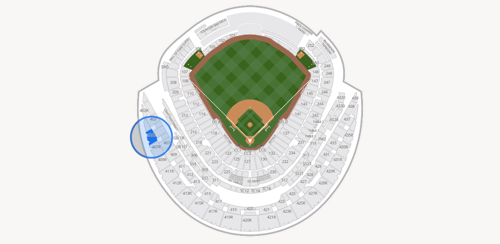 Kauffman Stadium Seating Chart