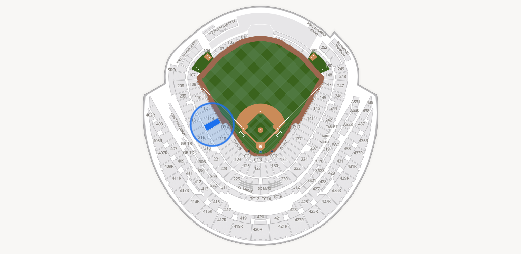 Kauffman Stadium Seating Chart