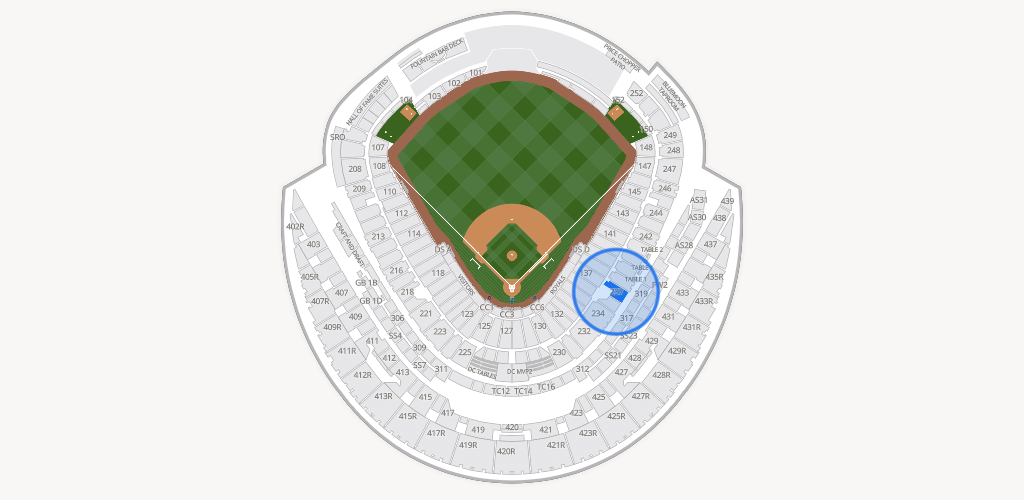 Kauffman Stadium Seating Chart