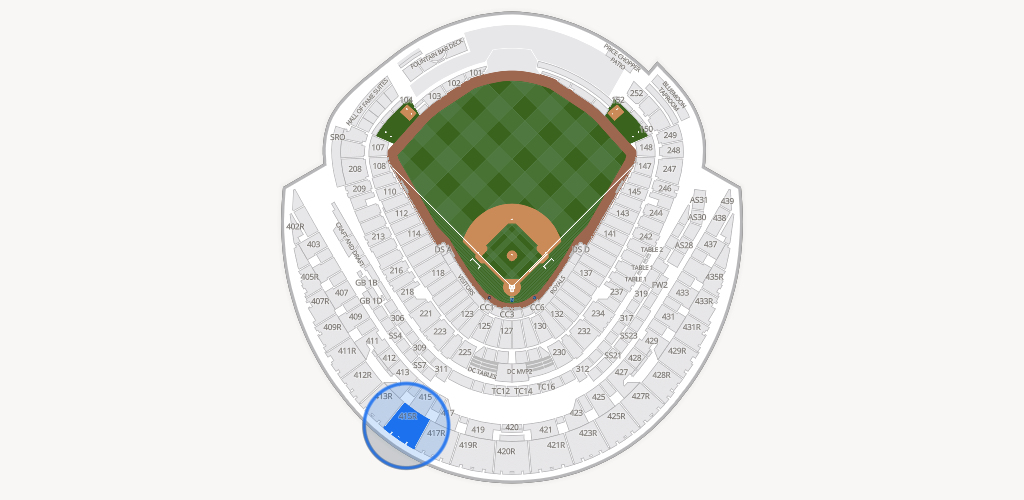 Kauffman Stadium Seating Chart