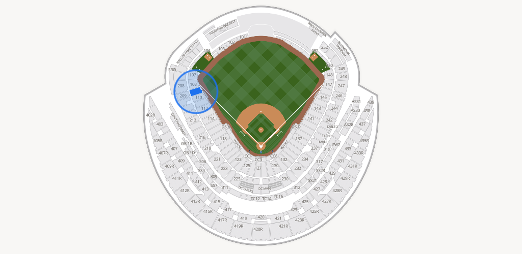 Kauffman Stadium Seating Chart