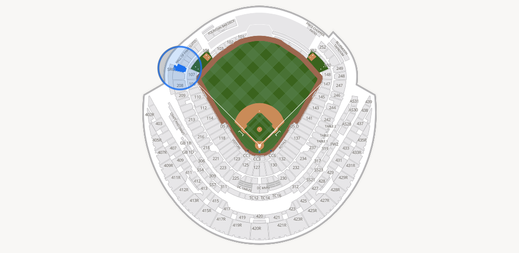 Kauffman Stadium Seating Chart