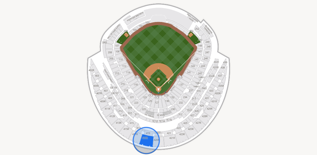 Kauffman Stadium Seating Chart