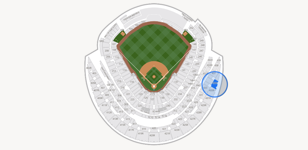 Kauffman Stadium Seating Chart