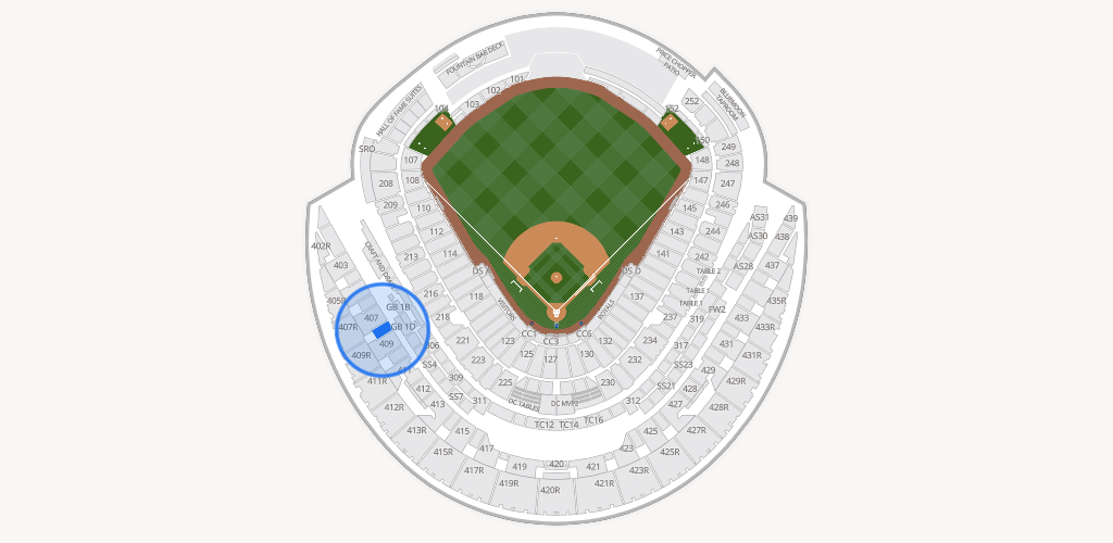 Kauffman Stadium Seating Chart