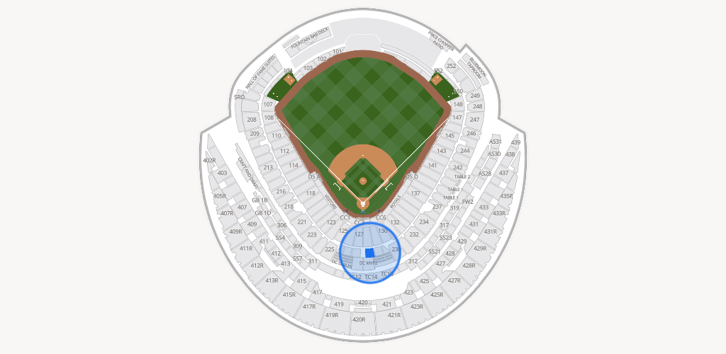 Kauffman Stadium Seating Chart