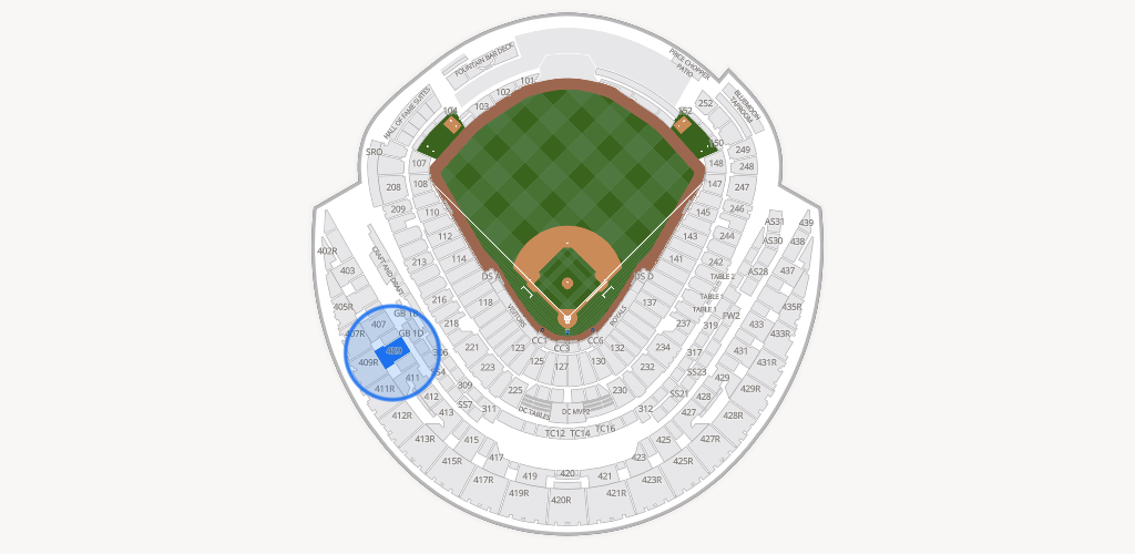 Kauffman Stadium Seating Chart