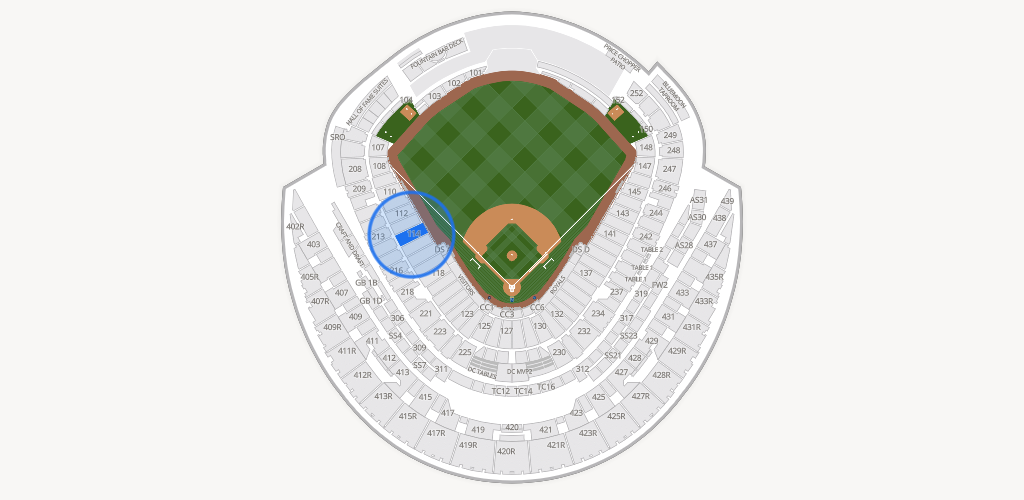 Kauffman Stadium Seating Chart