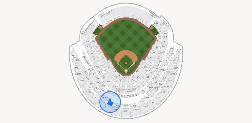 Kauffman Stadium Seating Chart