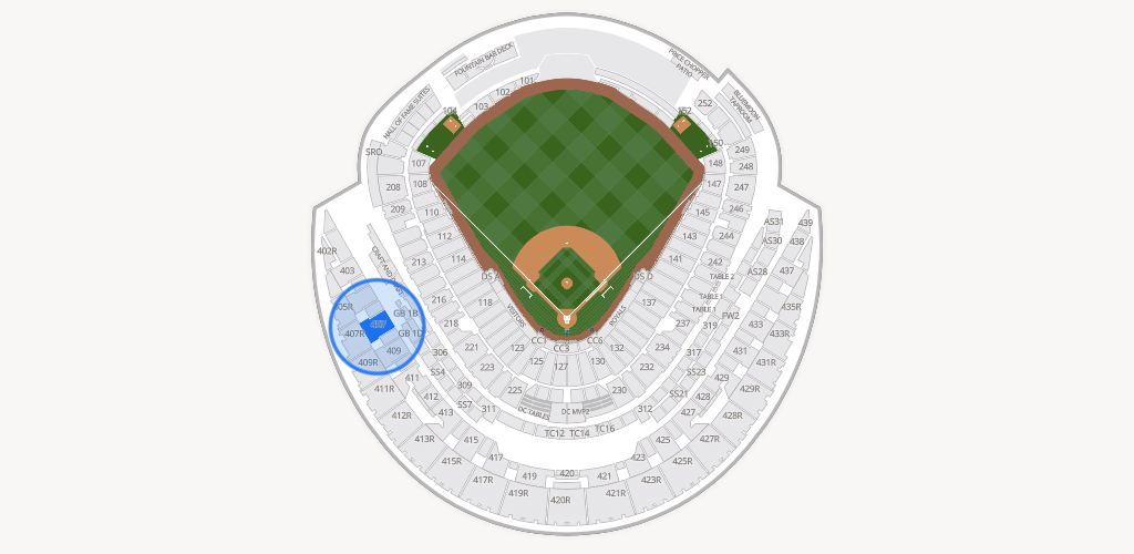 Kauffman Stadium Seating Chart