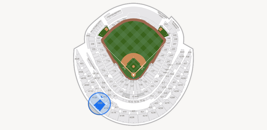 Kauffman Stadium Seating Chart
