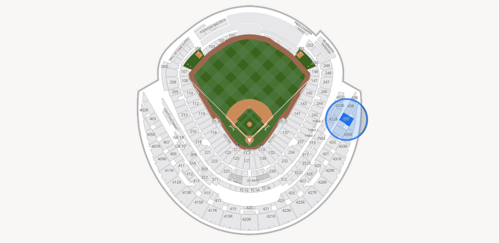 Kauffman Stadium Seating Chart