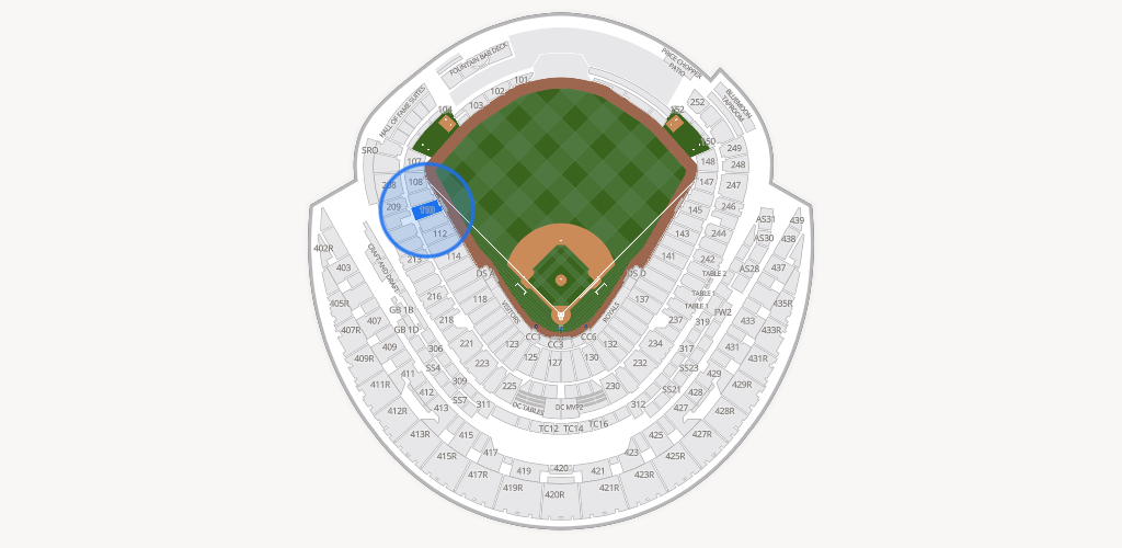 Kauffman Stadium Seating Chart