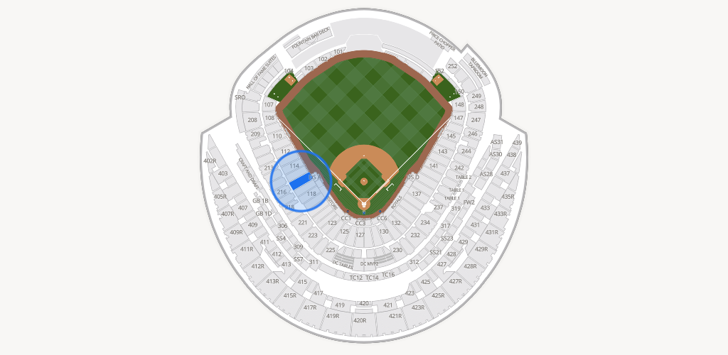 Kauffman Stadium Seating Chart