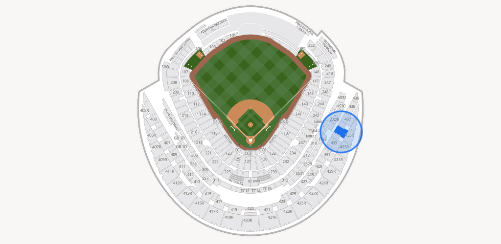 Kauffman Stadium Seating Chart