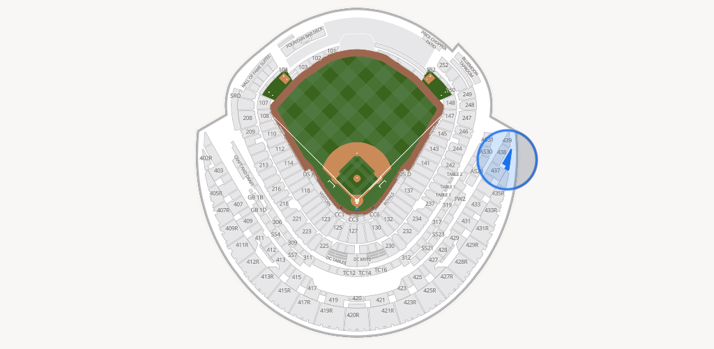 Kauffman Stadium Seating Chart