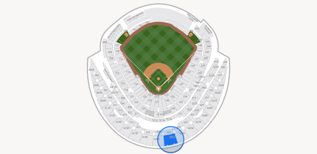 Kauffman Stadium Seating Chart