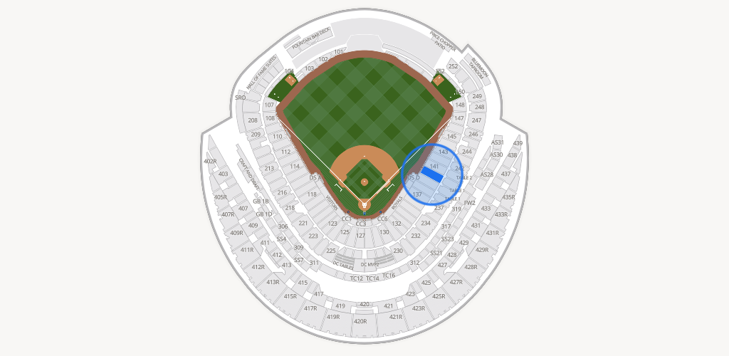 Kauffman Stadium Seating Chart