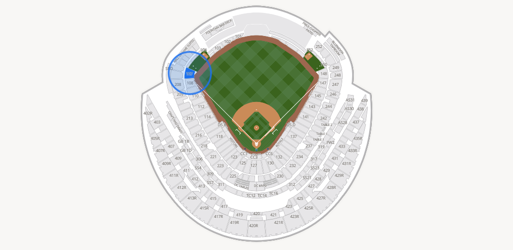 Kauffman Stadium Seating Chart