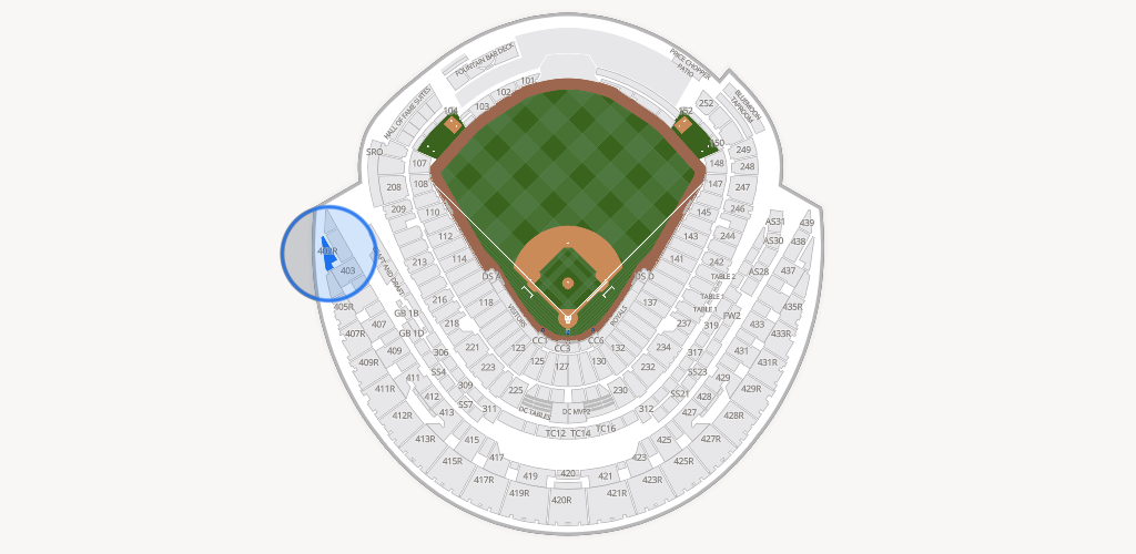 Kauffman Stadium Seating Chart