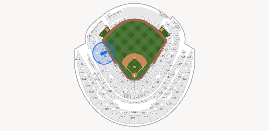 Kauffman Stadium Seating Chart