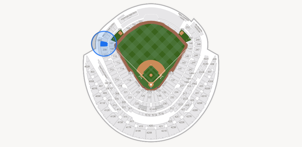 Kauffman Stadium Seating Chart