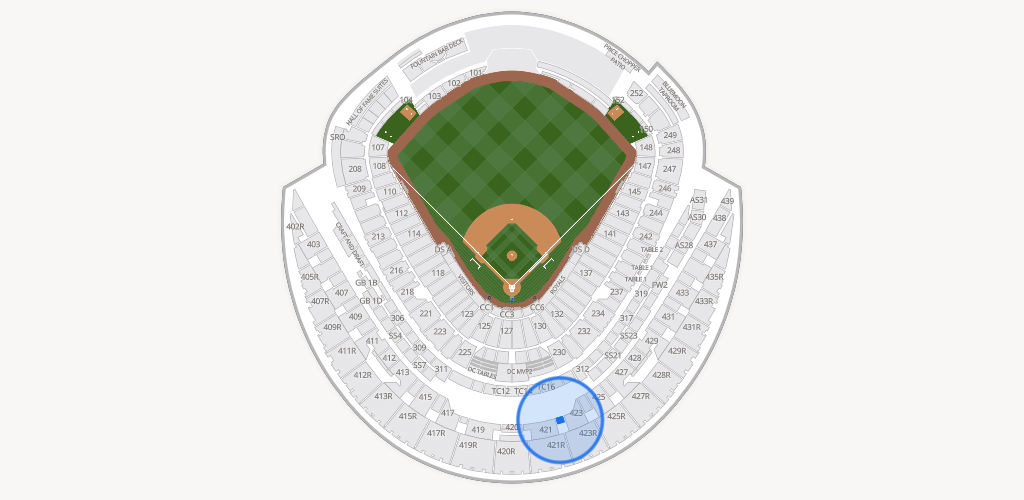 Kauffman Stadium Seating Chart